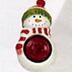 *Snowman Shaped Tealight Candle Holder #13308 (NWT) #1 50% OFF SALE
